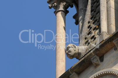 Yvelines, bell tower of Vernouillet church