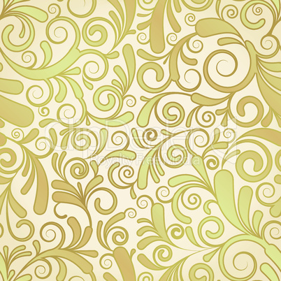 Seamless background of gold