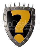 shield with question mark