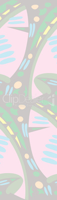 Seamless African Mask Pattern