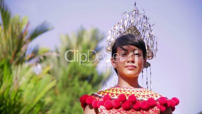 Iban tribal woman