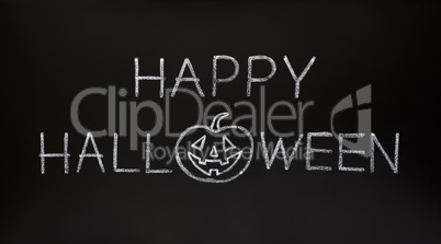 Happy Halloween on Blackboard