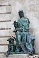 Galeotto Marzio Statue in Budapest