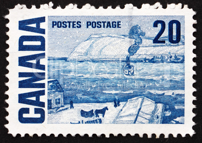 Postage stamp Canada 1967 The Ferry, Quebec