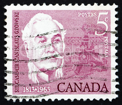 Postage stamp Canada 1963 Sir Casimir Stanislaus Gzowski