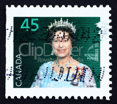 Postage stamp Canada 1995 Queen Elizabeth II