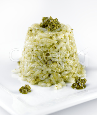 Risotto With Pesto Sauce