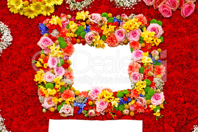 Flower frame