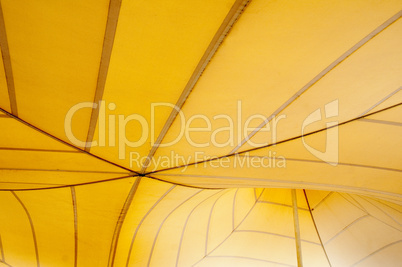 Yellow tent