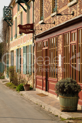 Normandie, the village of Giverny in Eure