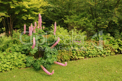 Brittany, le Jardin Lepage in Pleumeur Bodou