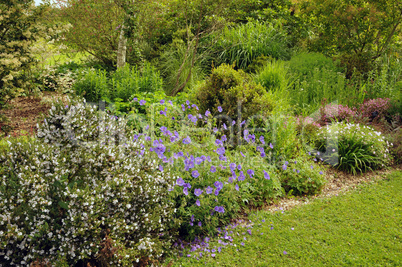 Brittany, le Jardin Lepage in Pleumeur Bodou