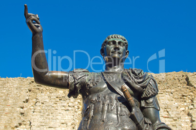 Emperor Trajan Statue