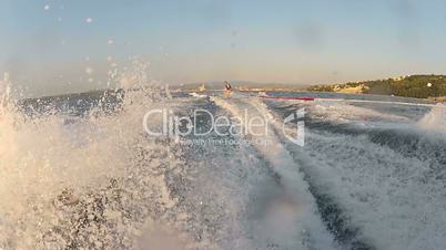 Wakeboarding Front View 2