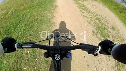 downhill Mountain Bike Handlebars View 5