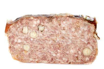 pate with hazelnuts