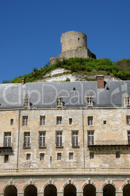 France, the castle of La Roche Guyon