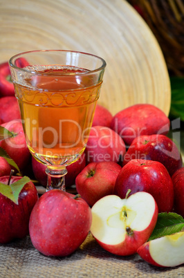 Äpfel Wein Saft Obst