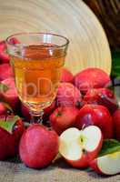 Äpfel Wein Saft Obst