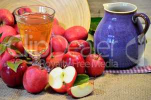 Äpfel Wein Saft Obst