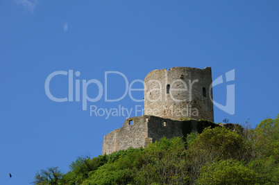 France, the castle of La Roche Guyon