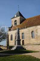 the classical church of Sagy in V al d Oise