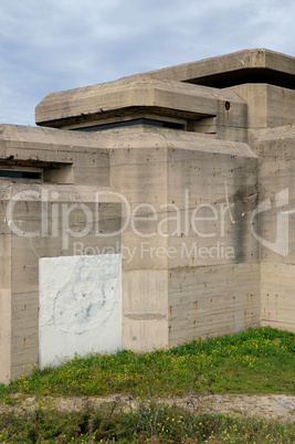 France, Le Grand Blockhaus in Batz sur Mer