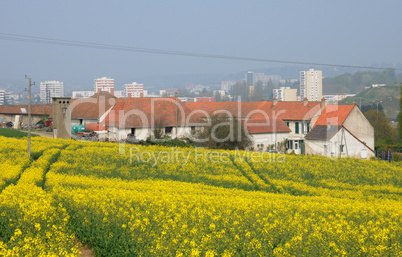 Ile de France, an old farm in Ecquevilly near Les Mureaux