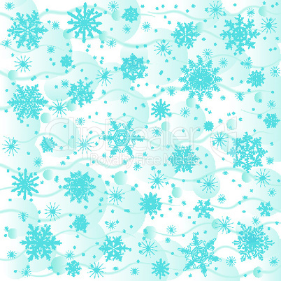 vector snowflake background