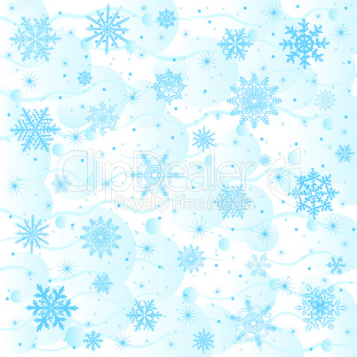 vector snowflake background