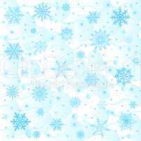 vector snowflake background