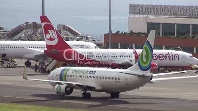 Flughafen von Madeira.