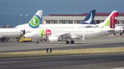 Flughafen von Madeira.