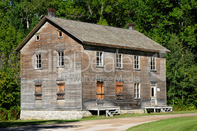 Quebec, the historical village of Val Jalbert