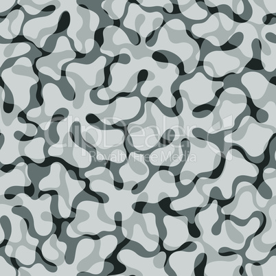 Decorative seamless amoeba abstract background