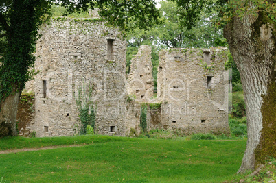 France, the castle of Ranrouet in Herbignac