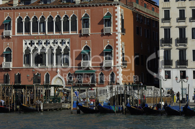 Italy, old palace near Grand Canal