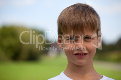 Portrait eines kleinen Jungen