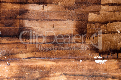 Handmade texture of paint wooden plank