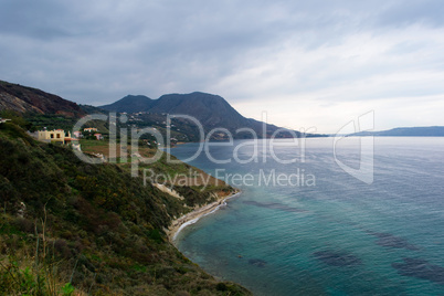 Beautiful landscape of Mediterranean sea