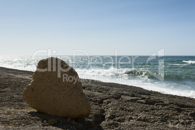 Sandstone boulder