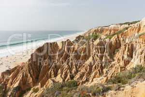 Sandstone cliff