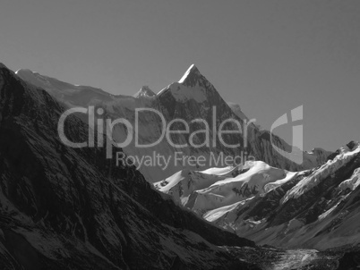 Peak Of The Annapurna Range