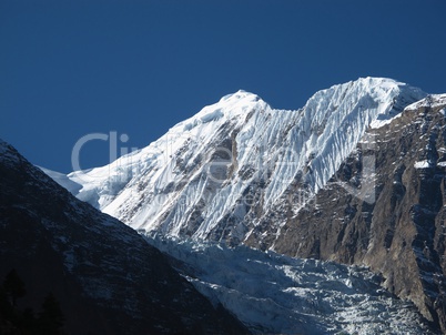 Ganggapurna, High Mountain Of The Annapurna Range