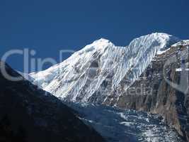 Ganggapurna, High Mountain Of The Annapurna Range