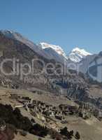 Ghusang, Old Village Near Manang, Nepal