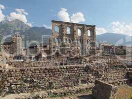 Roman Theatre Aosta