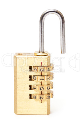 Open Combination Padlock