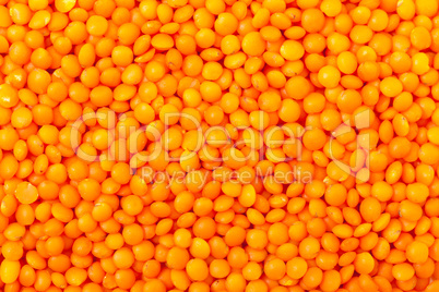 Backdrop of Orange Lentil