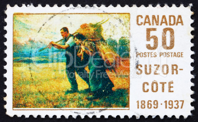 Postage stamp Canada 1969 Return from the Harvest Field